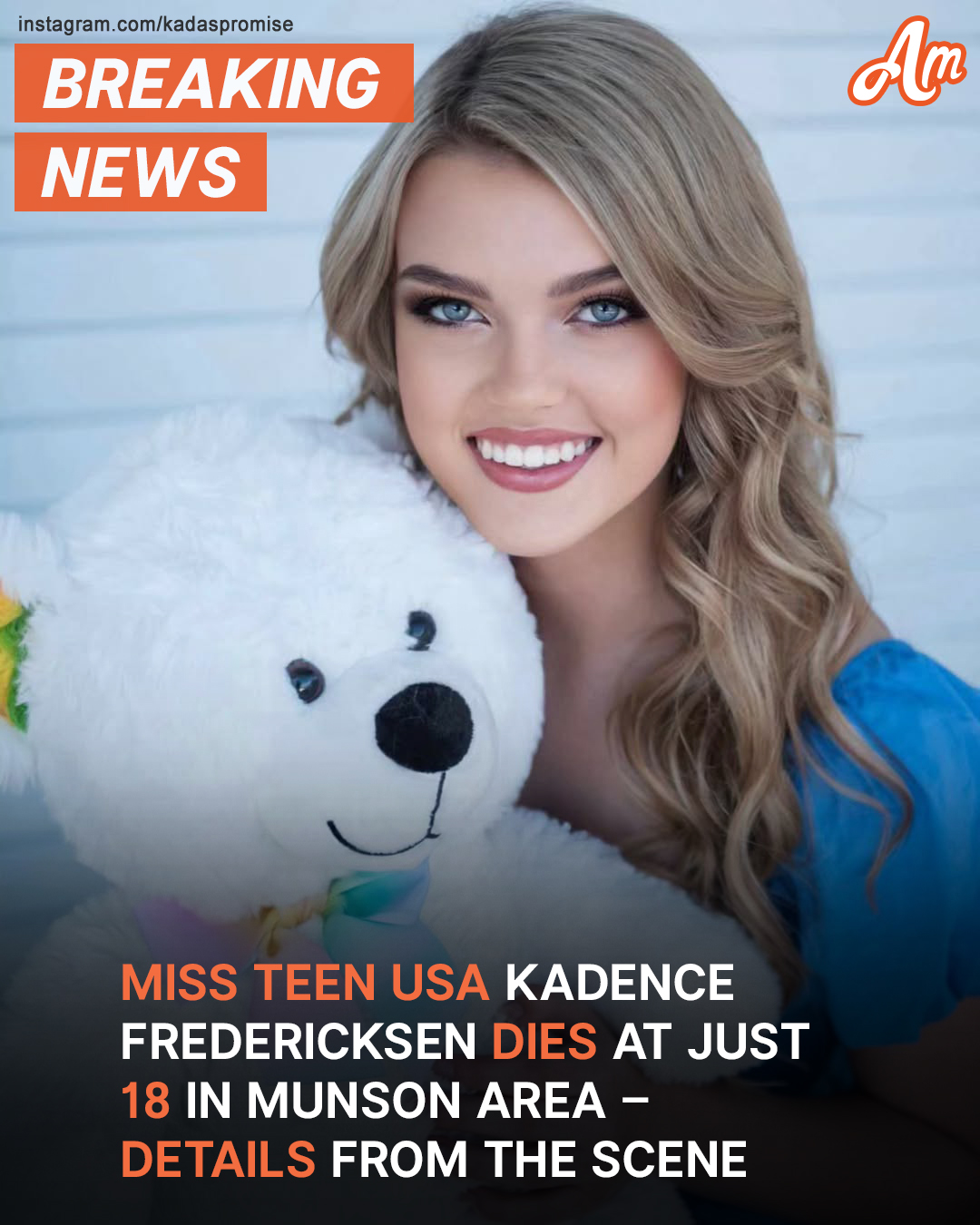 Miss Teen USA Kadance Fredericksen Dies at 18 – Details