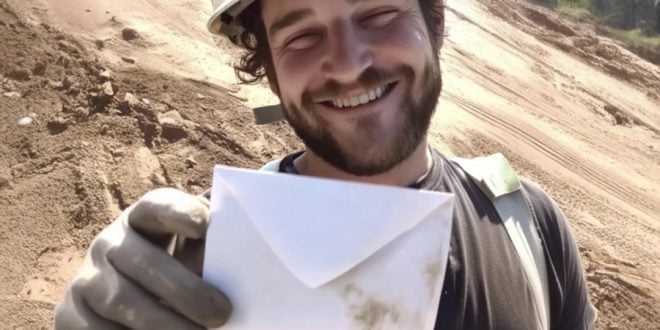 Poor Builder's Father Gives Him an Envelope Before Passing Away with Instructions to Open It 10 Years Later – He Finally Does