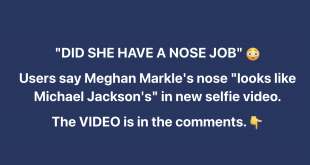 Meghan Markle Sparks Discussion Over a Nose Job After Sharing a Selfie Video