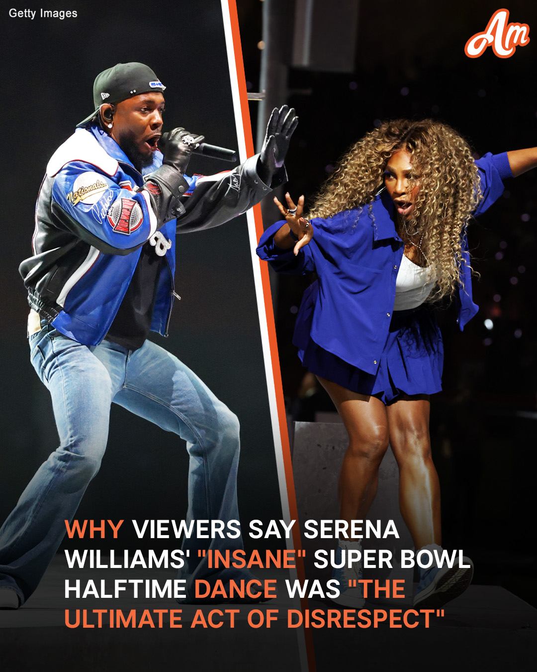 Serena Williams Dances During Kendrick Lamar’s Performance at Super Bowl Halftime Show