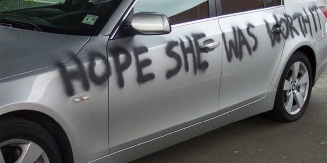 Someone Wrote 'Hope She Was Worth It' on My Car – But I Never Cheated, and My Wife Was Always by My Side