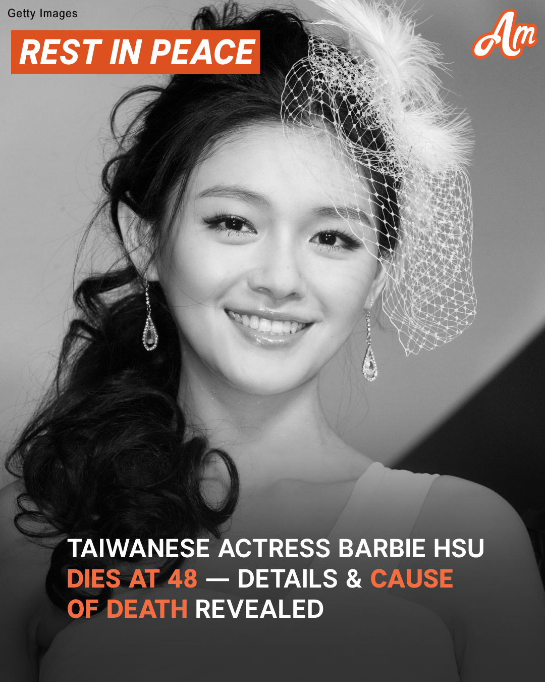 Taiwanese Actress Barbie Hsu Dies at 48 — Details