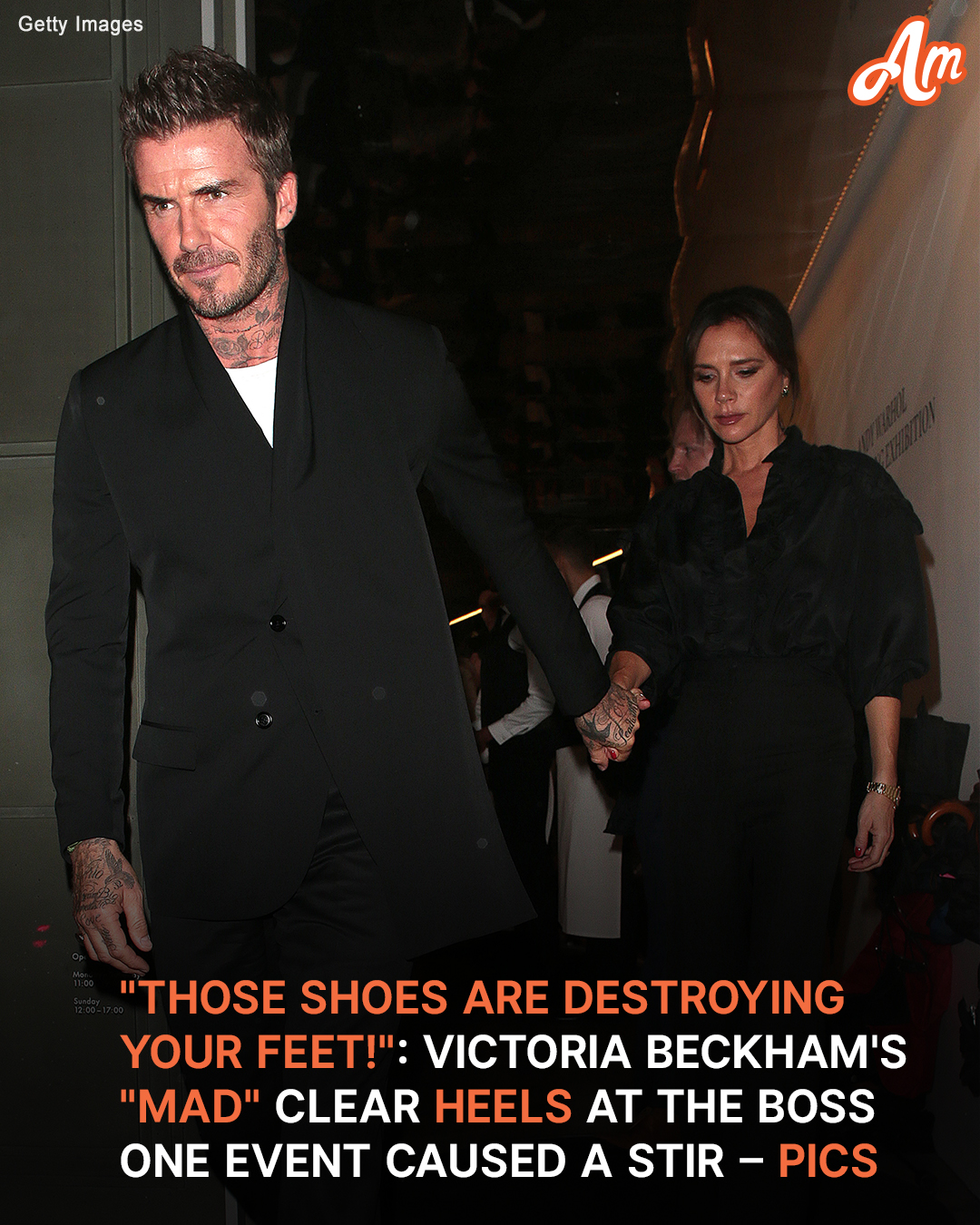 Victoria Beckham’s ‘Mad’ Shoes Sparked Discussion at BOSS One Launch Event – Photos