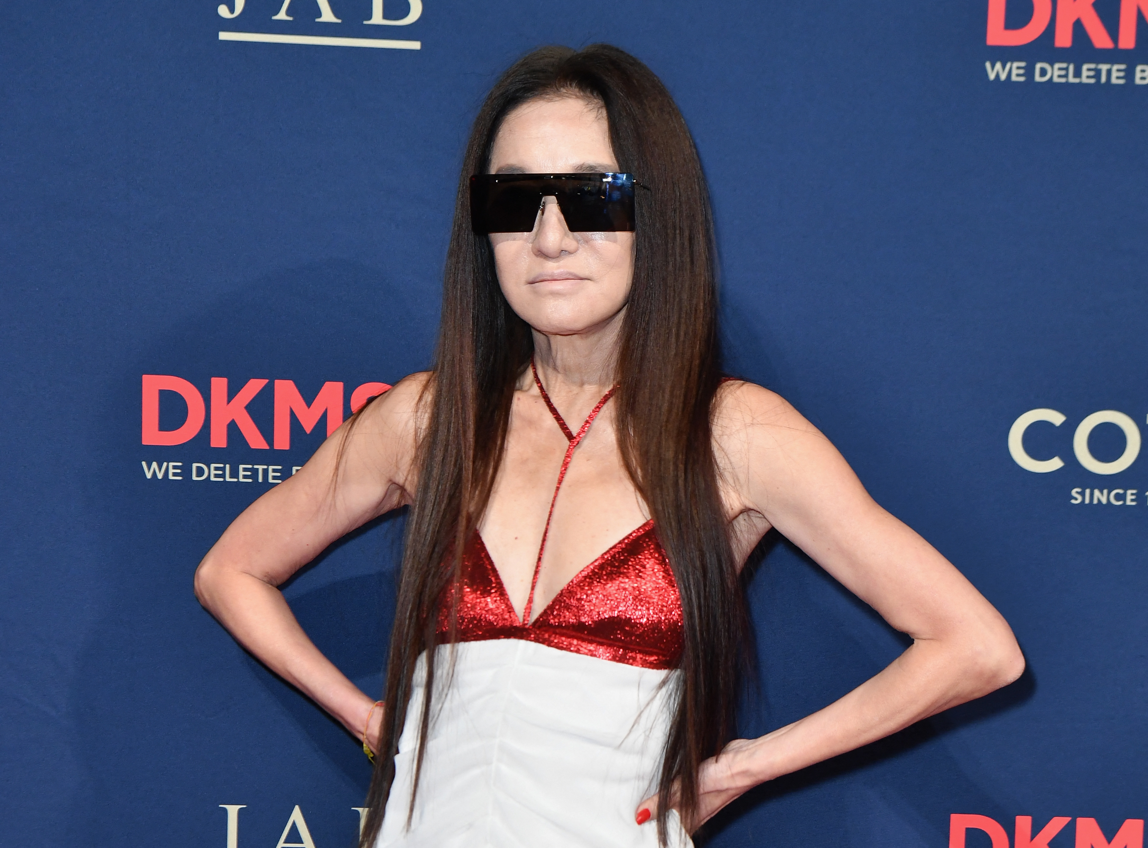 Vera Wang photographed at the DKMS Gala at Cipriani Wall Street in New York on October 20, 2022. | Source: Getty Images