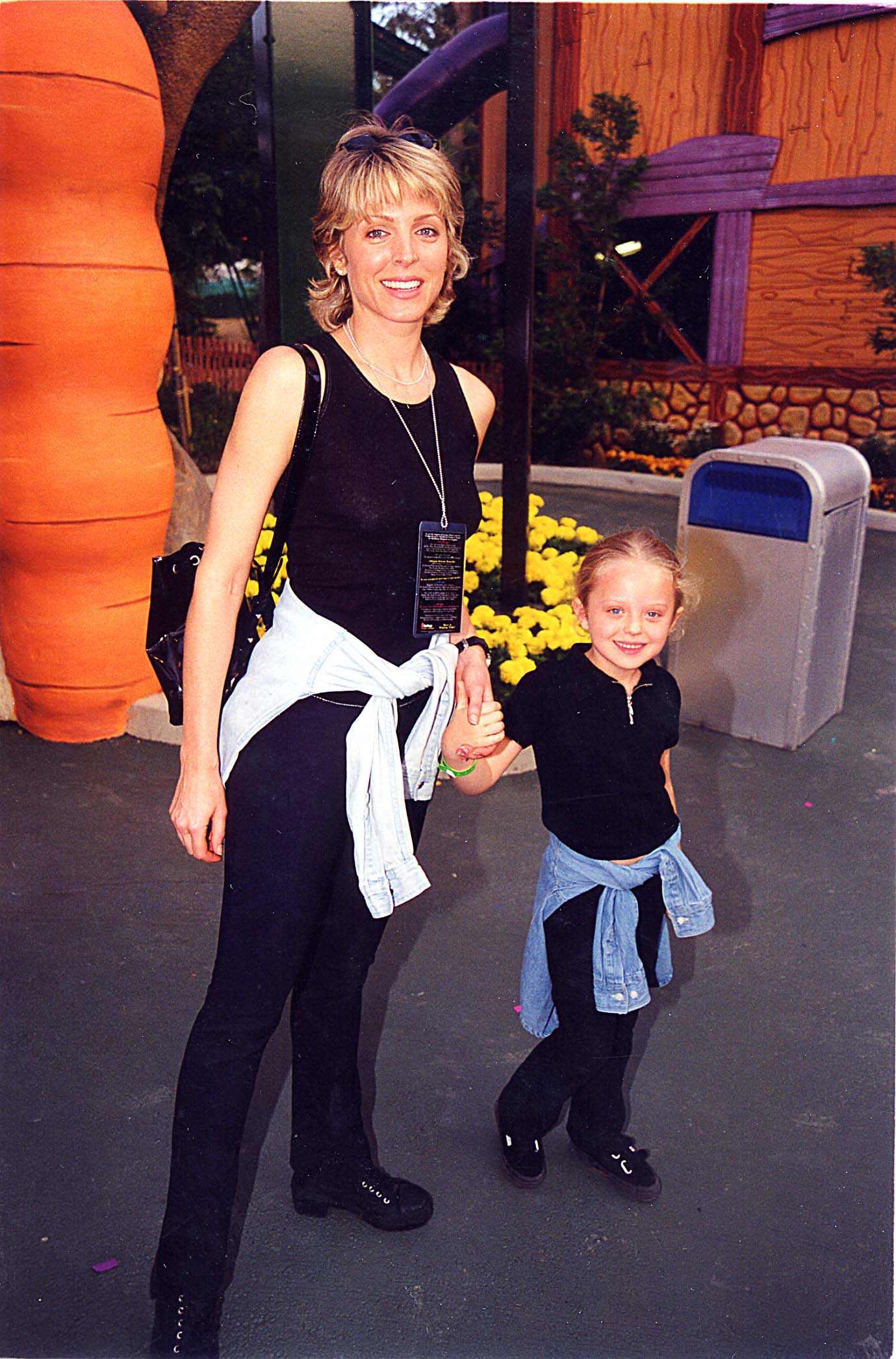 Tiffany Trump and her mother during the Comic Relief at Six Flags Magic Mountain on September 9, 1999 | Source: Getty Images