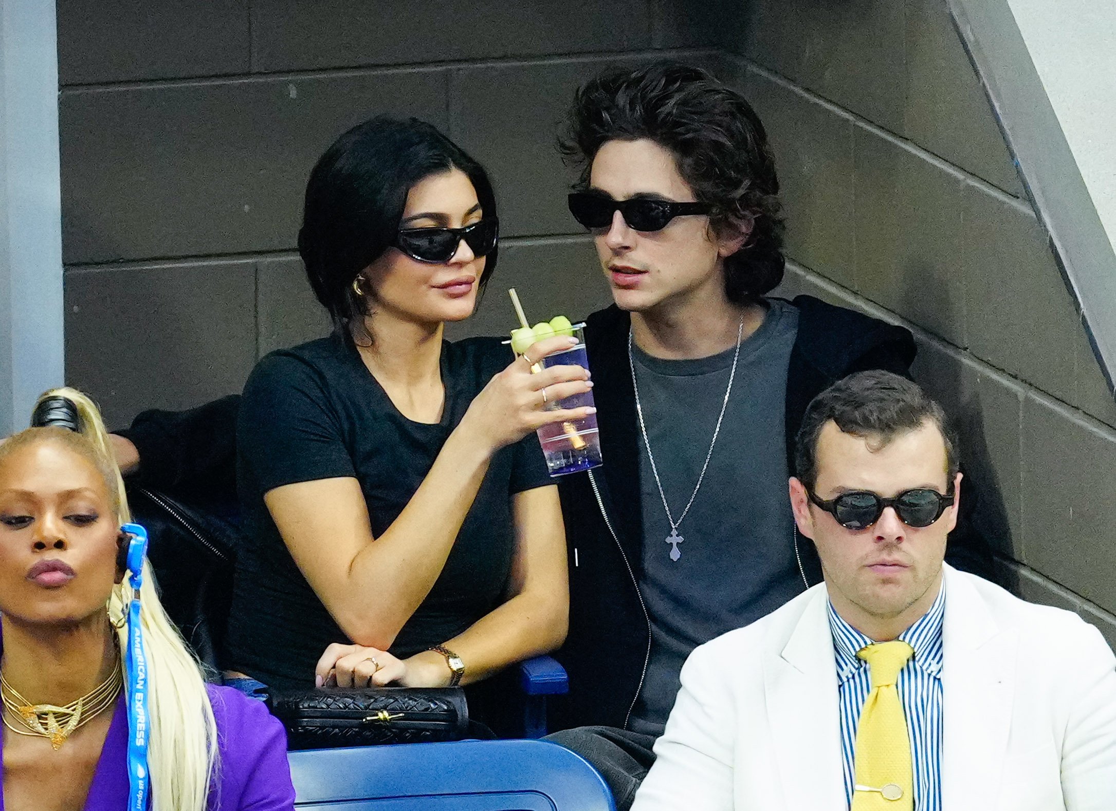 Kylie Jenner and Timothée Chalamet at the 2023 U.S. Open | Source: Getty Images