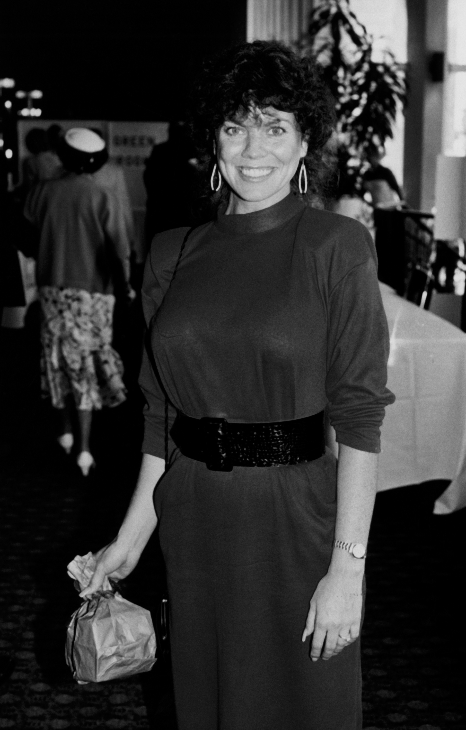 Erin Moran attends Third Annual Connie Stevens Celebrity Fashion Show on June 8, 1986, in New York City. | Source: Getty Images