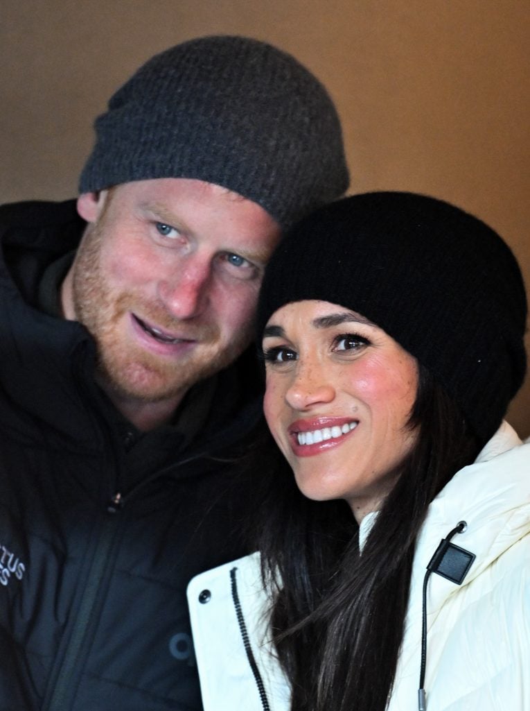 Prince Harry, Duke of Sussex and Meghan, Duchess of Sussex attend the Whistler Welcoming Ceremony during day two of the 2025 Invictus Games on February 10, 2025, in Whistler, British Columbia | Source: Getty Images