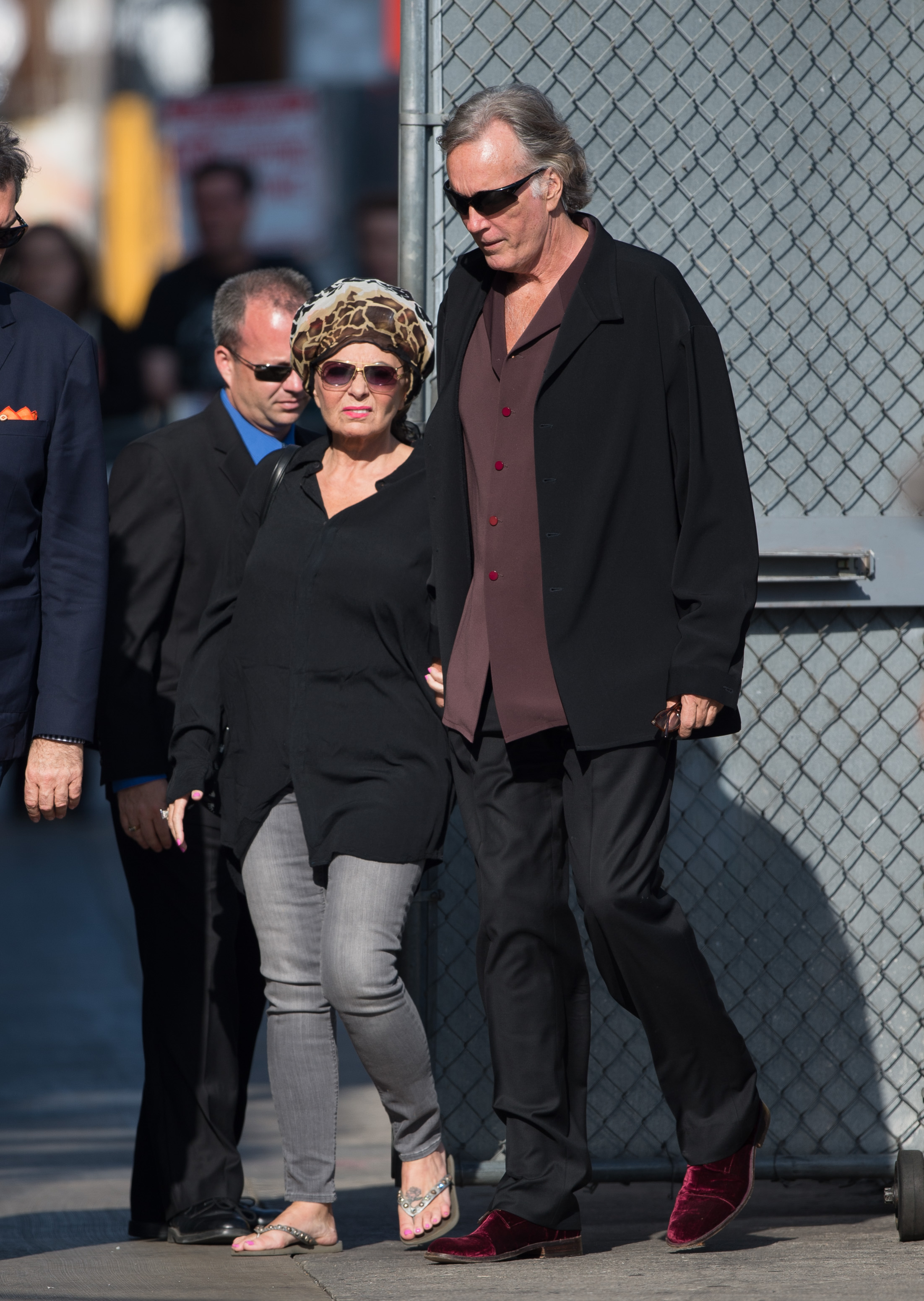 Roseanne Barr and Johnny Argent are seen in Hollywood on June 24, 2014 in Los Angeles, California | Source: Getty Images