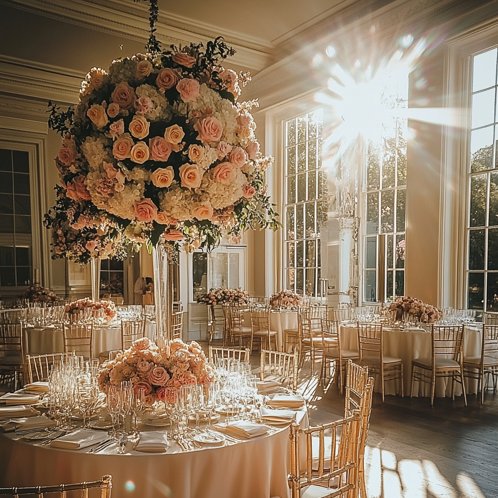 A beautiful wedding venue | Source: Midjourney