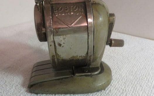 Remembering the Boston Vacuum Mount Pencil Sharpener: A Nostalgic Journey