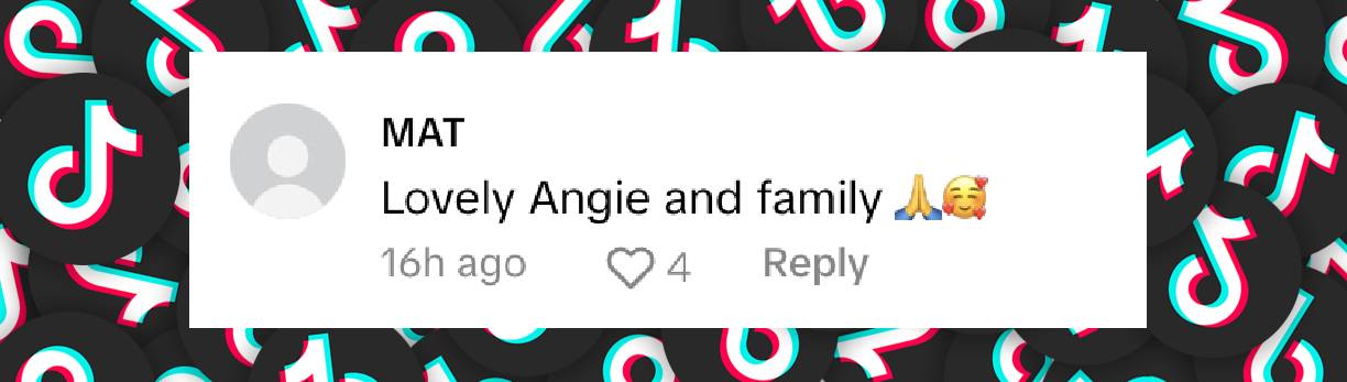 A netizen's comment about Angelina Jolie and her daughter Zahara's appearance in Paris, posted on December 12, 2024 | Source: TikTok.com/@parisstars_/